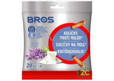 Bros Kugeln gegen Kleidermotten mit Lavendelduft 20 Stück