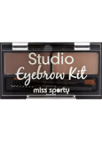 Miss Sporty Studio Eyebrow Kit Augenbrauen-Set 001 Medium Brown 2,4 g