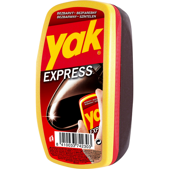 Yak Express farbloser Schwamm für Schuhe 10 g