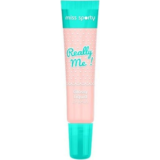 Miss Sports Really Me! Glossy Liquid Lip Balm 001 Wirklich nackt 10,5 ml