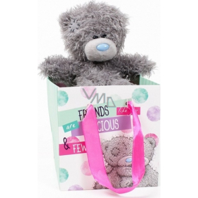 Ich zu dir Teddybär in einer Geschenktüte Freunde 13 cm Ich zu dir Teddybär in einer Geschenktüte Freunde 13 cm