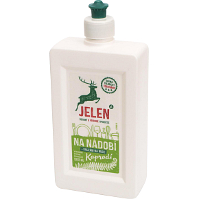 Jelen Geschirrspülmittel Farn mit Handbalsam, 500 ml