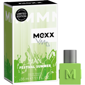 Mexx Festival Sommermann Eau de Toilette für Männer 35 ml