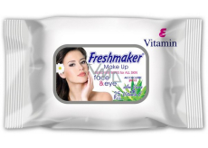 Freshmaker Make Up Aloe Vera & Vitamin E Make-up Entferner Feuchttücher für Make-up 25 Stück