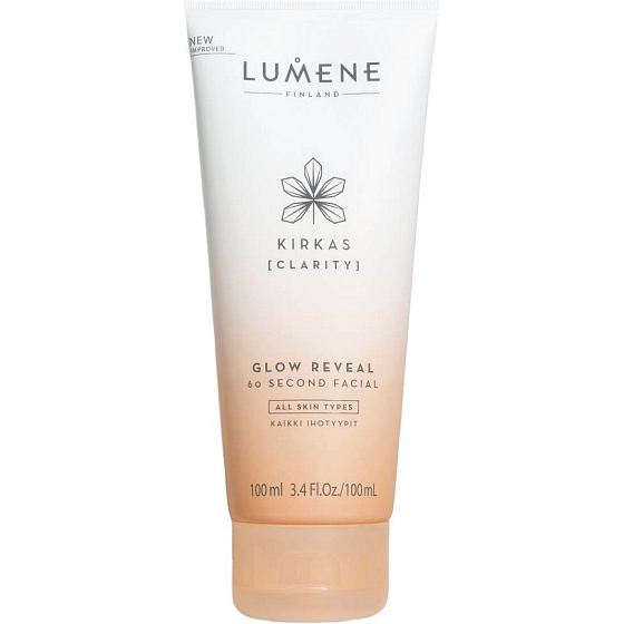 Lumene Kirkas Clarity Glow Reveal 60 Sekunden Gesichtsaufhellung Gesichtsmaske für alle Hauttypen 100 ml