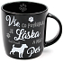 Nekupto Pets Keramik Jack Russell Becher 300 ml