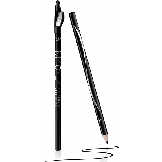 Revers My Only Holzaugenstift mit Anspitzer Schwarz 1,8 g