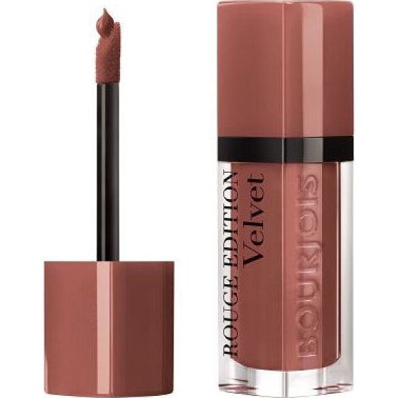 Bourjois Rouge Edition Samt flüssiger Lippenstift mit mattem Effekt 29 Nude York 7,7 ml