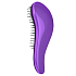 Dtangler Detangling Brush Brush zum einfachen Kämmen von Haaren 18,5 cm Metallic Purple Metallic Purple