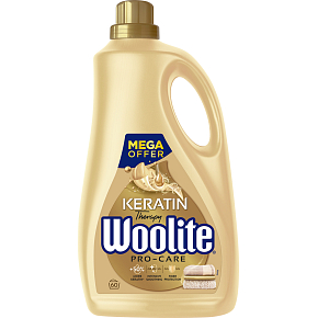 Woolite Keratin Therapy Pro-Care Waschgel, 3,6 l, 60 Wäschen
