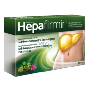 Hepafirmin behält die normale Leberfunktion bei. Nahrungsergänzungsmittel 30 Tabletten