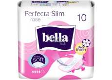 Bella Perfecta Slim Rose ultradünne Damenbinden mit Flügeln 10 Stück