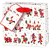 BSB Luxus Geschenk Papiertüte 14,5 x 15 x 6 cm Santa VDT 002 CD