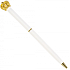 Albi White Kugelschreiber mit goldener Krone