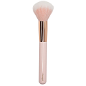 Donegal Pink Ink Kosmetikpinsel mit synthetischen Samtborsten für Puder 18,5 cm