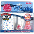 Bo-Po Frosty Nagellack Schale weiß 2,5 ml + Nagellack Schale orange 2,5 ml + Nagelsticker, Kosmetikset für Kinder