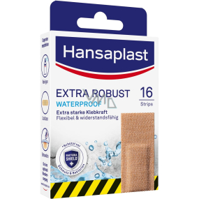 Hansaplast Extra Robustes wasserdichtes Pflaster 16 Stück