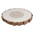 Holzscheibe beidseitig geglättet Weide 18 - 20 cm