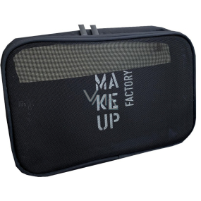 Makeup Factory Kosmetiktasche schwarz 22 x 14 x 5 cm