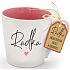 Nekupto Original Becher mit Radkas Namen 300 ml