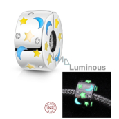 Charms Sterling Silber 925 Luminous - Sternbild, Stopper, Clip Bead für Schildarmband