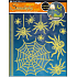 Glow-in-the-dark Wandaufkleber Spinnen 32 x 31 cm