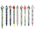 Colorino Gummierter Stift Tukan, blaue Mine 0,5 mm