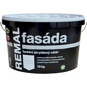 REMAL Fassadenacrylatfarbe weiß 15 kg