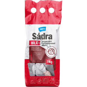 HET Gips weiß, 1 kg