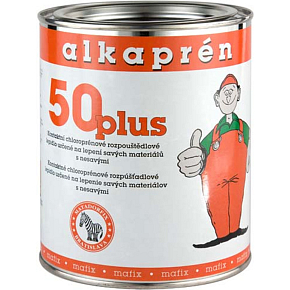 Alkaprén 50 plus, lösemittelfreier Kontaktkleber für Gummi, Metall, Glas, 1 l