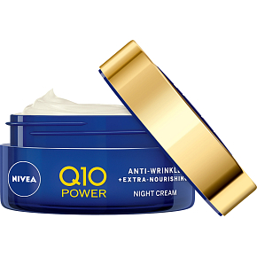 Nivea Q10 Power Nachtcreme gegen Falten, 50 ml