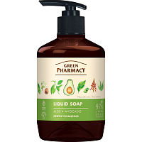 Green Pharmacy Aloe vera und Avocado flüssige Creme-Seife mit Spender 460ml
