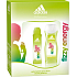 Adidas Fizzy Energy Deodorant Spray 150 ml + Duschgel 250 ml, Kosmetikset