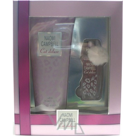 Naomi Campbell Cat Deluxe Eau de Toilette 15 ml + Duschgel 20 ml, Geschenkset