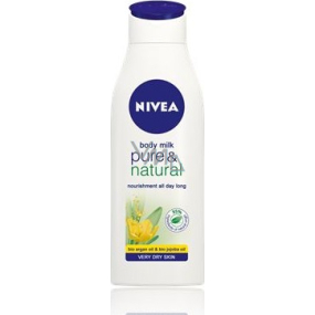 Nivea Pure & Natural Nourishing Body Lotion für sehr trockene Haut 250 ml