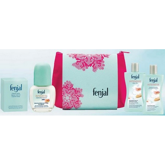 Fenjal Intensive Weekend Body Lotion + Duschcreme + Roll-On + Seife, Kosmetikset