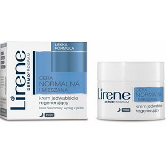 Lirene Normal und Mischhaut Night Gentle Regenerating Cream 50 ml