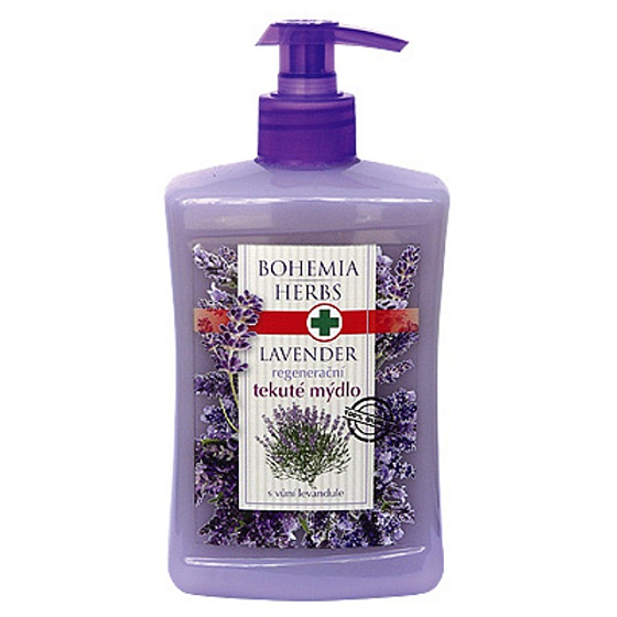 Böhmen Geschenke Lavendel Regenerierender Flüssigseifenspender 500 ml