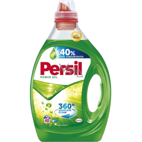Persil Deep Clean Regelmäßiges universelles Flüssigwaschgel für weiße und dauerhafte Farbwäsche 40 Dosen 2 l