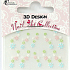 Absolute Cosmetics Nail Art 3D Nagelaufkleber 24911 1 Blatt