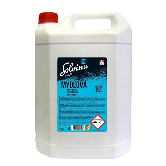 Solvina Pro Seife für die Hände Spezielle Reinigungsseife zum Händewaschen und Waschen von Kleidung 5 kg