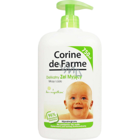 Corine de Farme Baby 2 in 1 feuchtigkeitsspendendes Reinigungsgel für Haar und Körper 750 ml