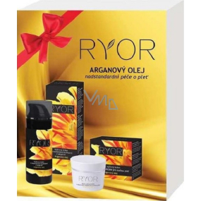 Ryor Argan Oil III Extra Pflegecreme für trockene Haut 50 ml + Argan Stem Cell Pflegecreme 50 ml, Kosmetikset