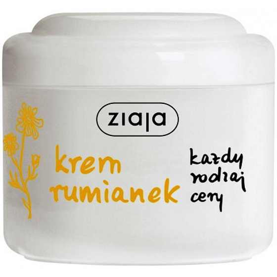 Ziaja Kamille feuchtigkeitsspendende Hautcreme ohne Parfüm 100 ml