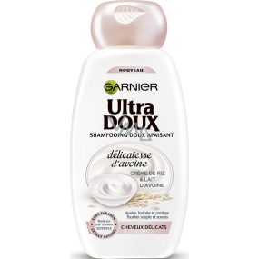Garnier Ultra Doux Délicatesse sanftes, beruhigendes Shampoo für feines Haar 250 ml