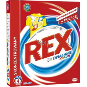 Rex 3x Action Color Waschmittel für farbige Wäsche 4 Dosen à 300 g