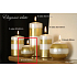 Lima Elegance Weiße Kerze Goldkugel 60mm 1 Stück