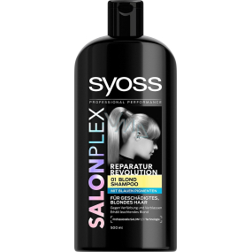 Syoss SalonPlex Blonde Renaissance Shampoo für aufgehelltes und gefärbtes blondes Haar 500 ml
