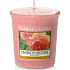 Yankee Candle Sun Drenched Apricot Rose - Gestickte Votivkerze mit Aprikosenrose-Duft 49 g