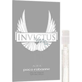 Paco Rabanne Invictus Aqua 2018 Eau de Toilette für Männer 1,5 ml mit Spray, Fläschchen